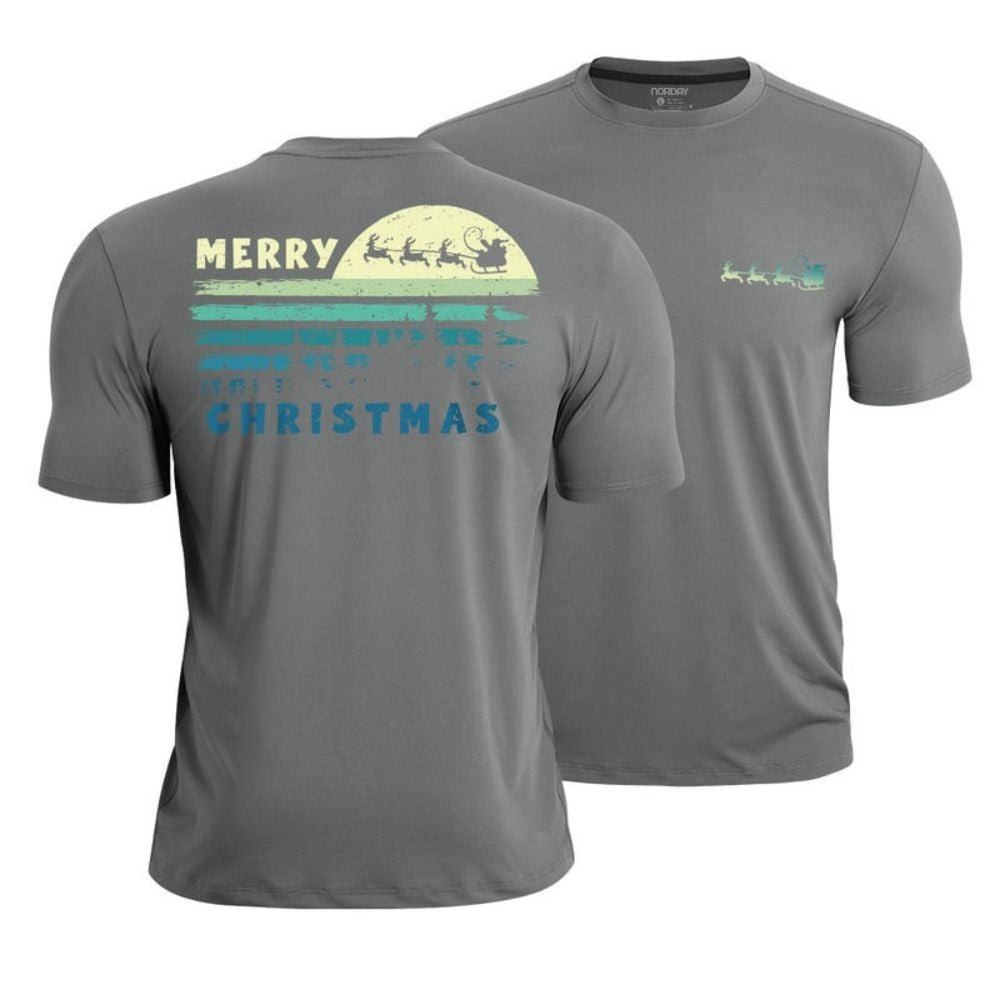 Merry Christmas Athletic Quick - Dry T-Shirt - Norday SE