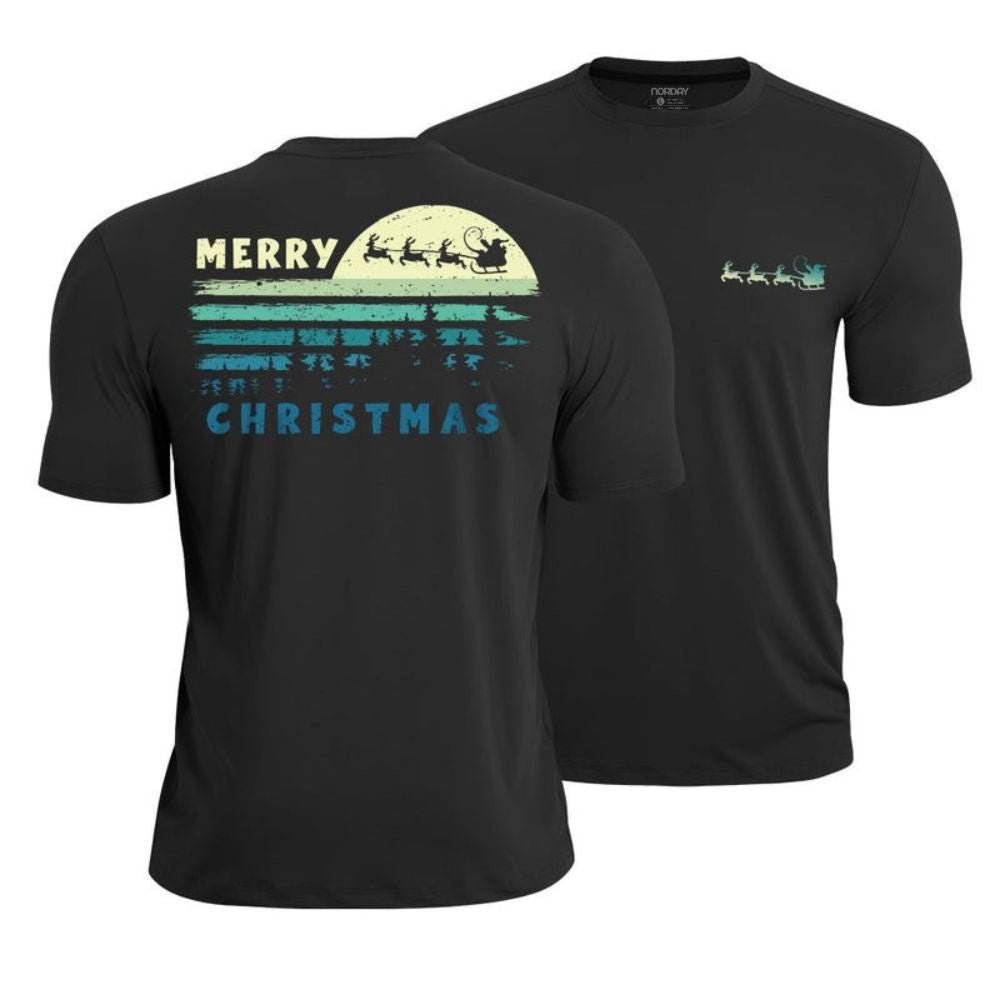 Merry Christmas Athletic Quick - Dry T-Shirt - Norday SE