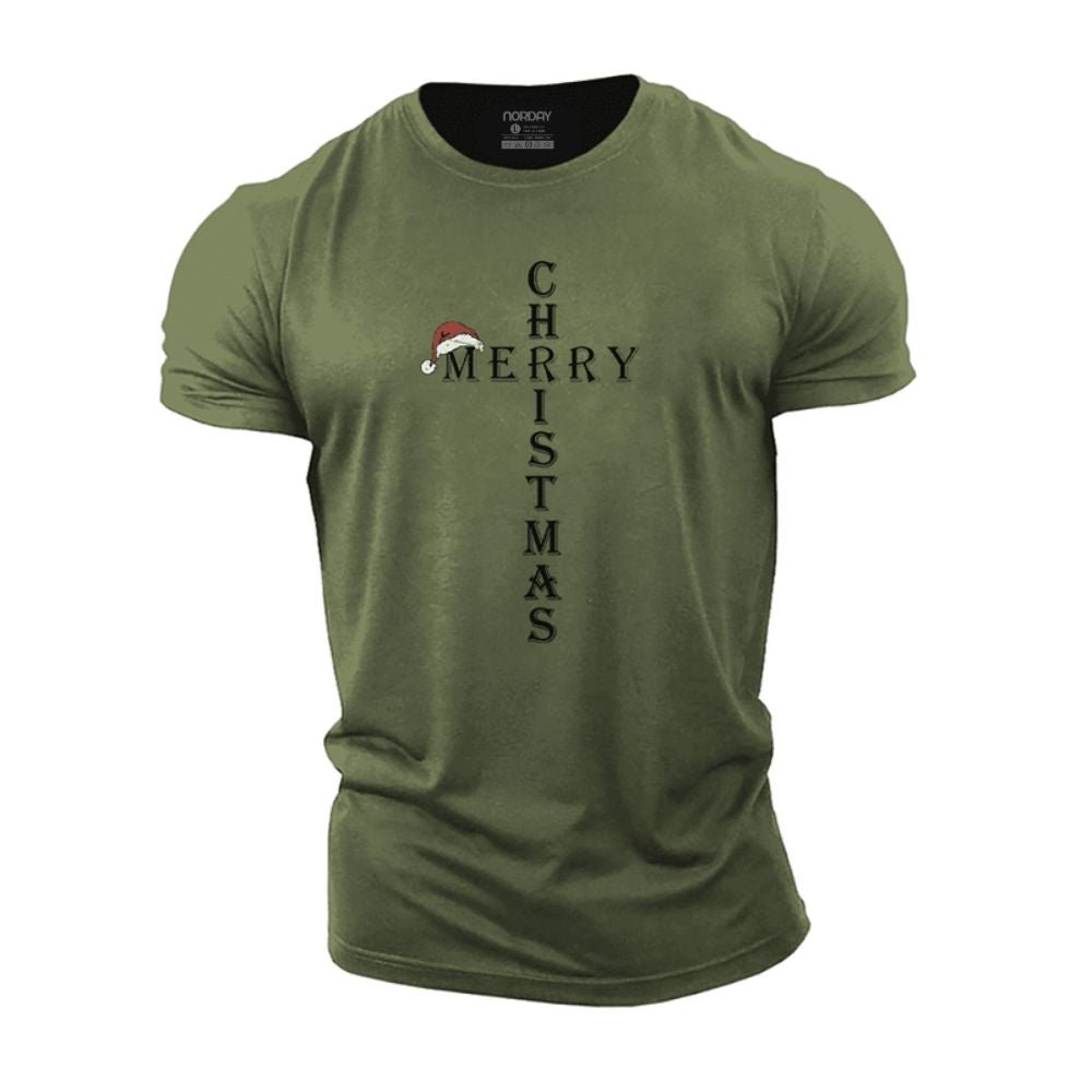 Merry Christmas Cross T-Shirt - Norday SE