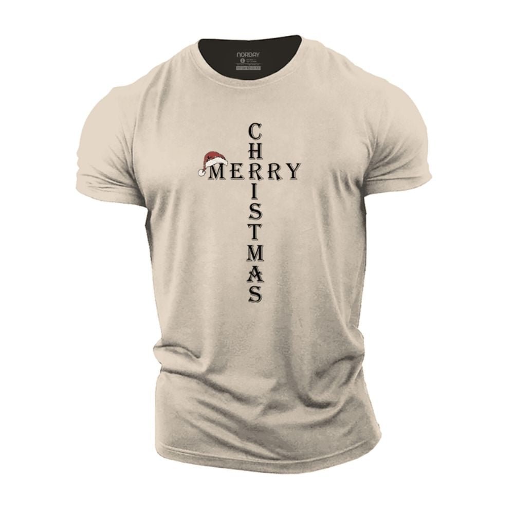 Merry Christmas Cross T-Shirt - Norday SE