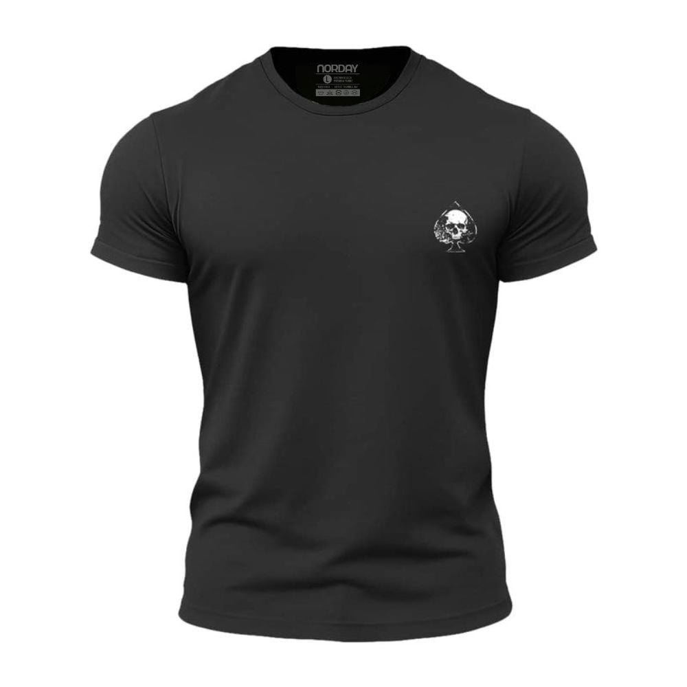 Mini Spades Skull Athletic Quick - Dry T-Shirt - Norday SE
