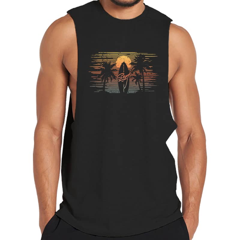 Minimal Surfing View Tank Top - Norday SE