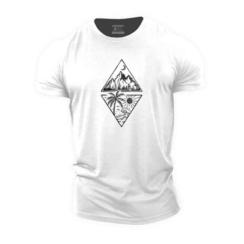 Fjell og hav T-skjorte - Norday SE