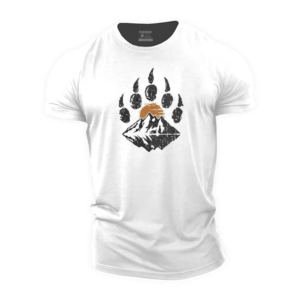 Mountain Bear Paw T-skjorte - Norday SE