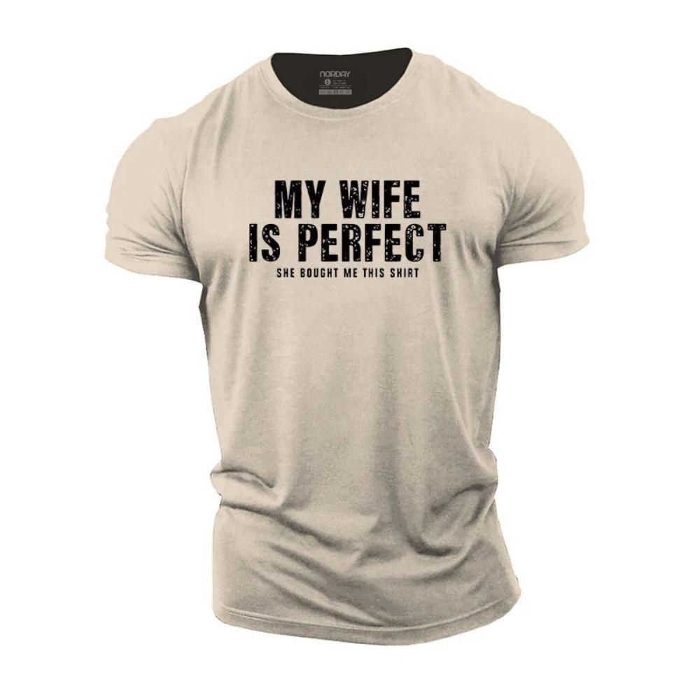 My Wife Is Perfect T-Shirt - Norday SE