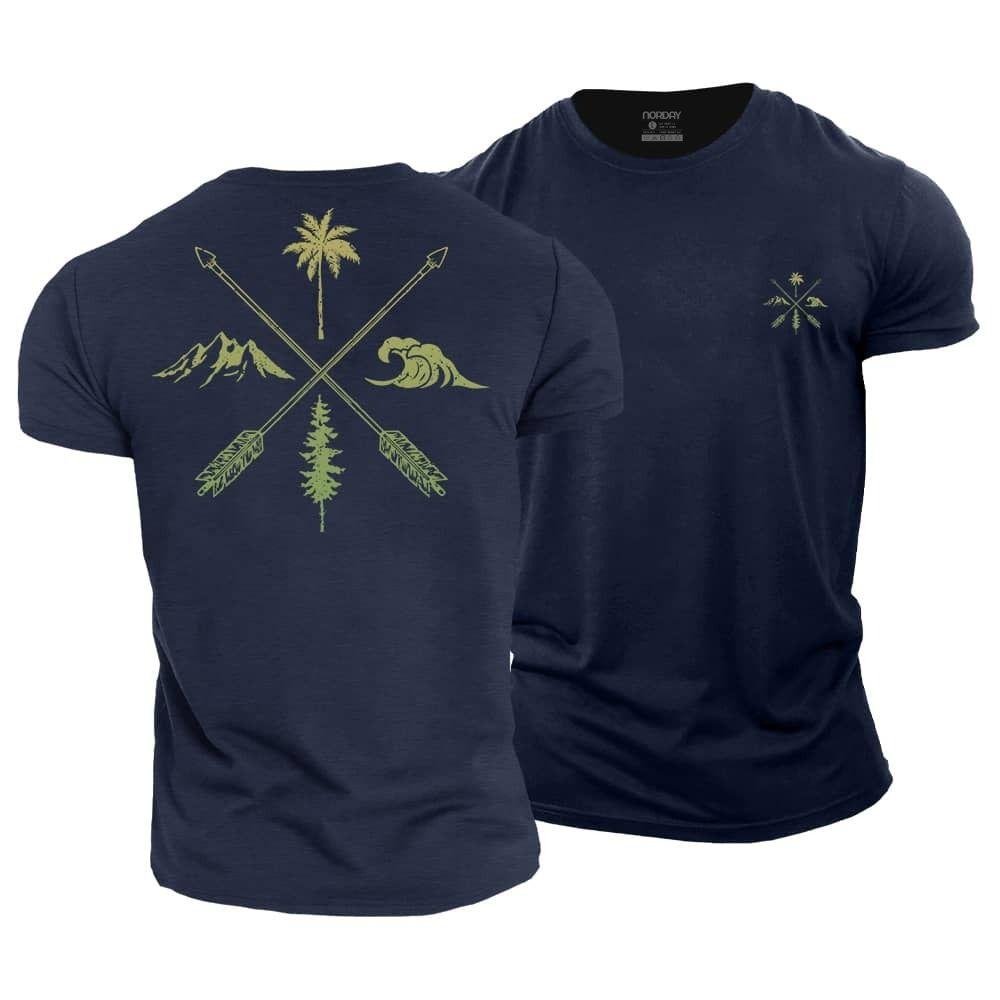 Nature Cross T-skjorte - Norday SE