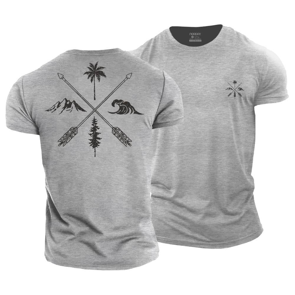 Nature Cross T-skjorte - Norday SE