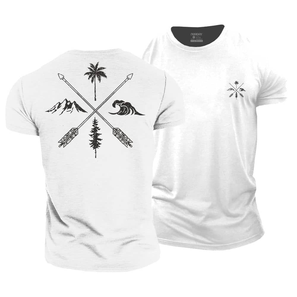 Nature Cross T-skjorte - Norday SE