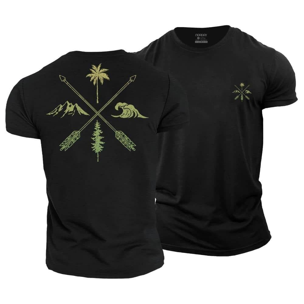 Nature Cross T-skjorte - Norday SE