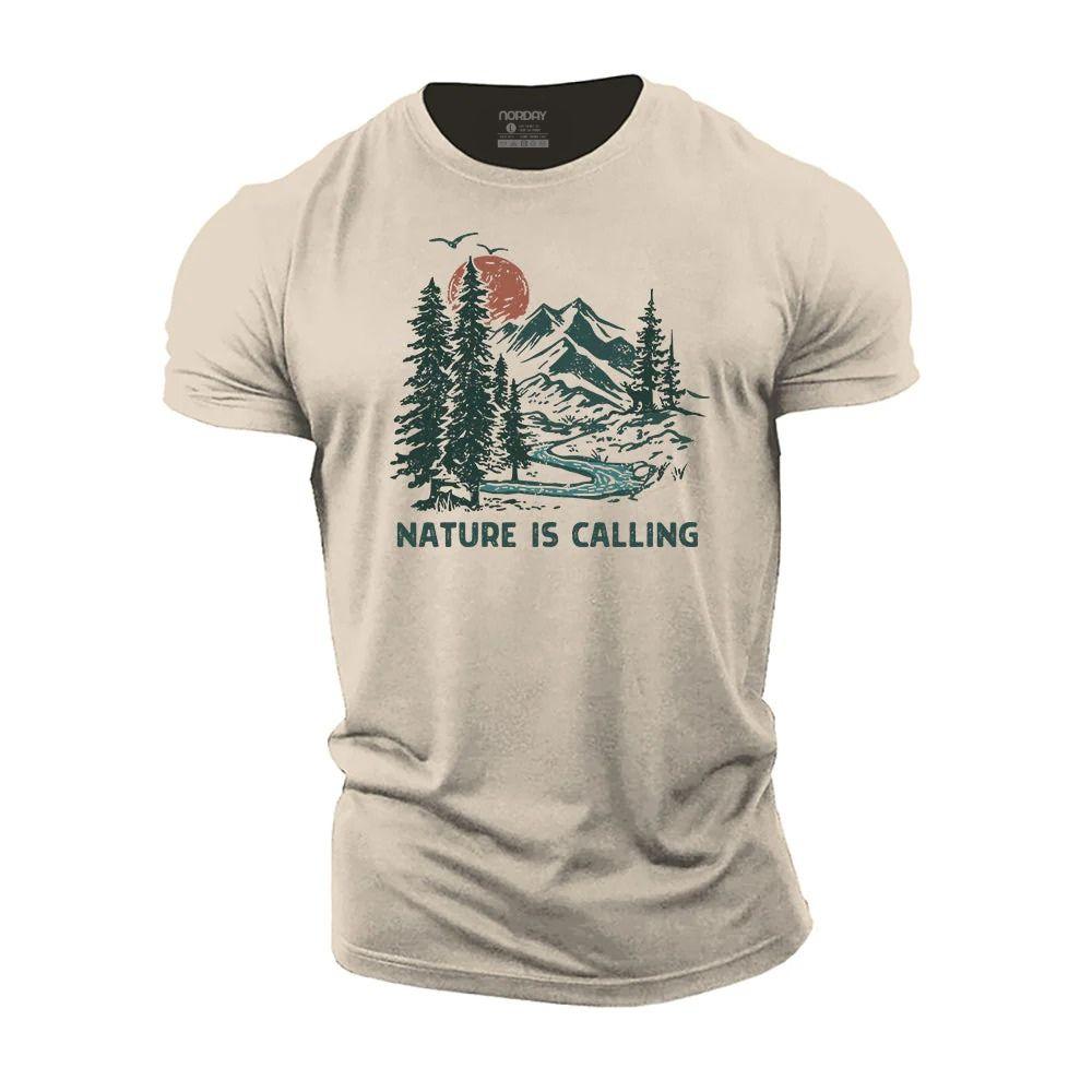 Naturen roper T-skjorte - Norday SE