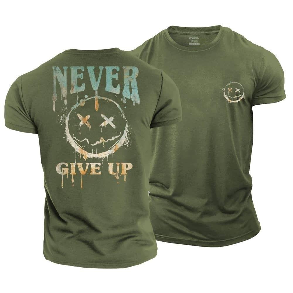 Never Give Up T-Shirt - Norday SE