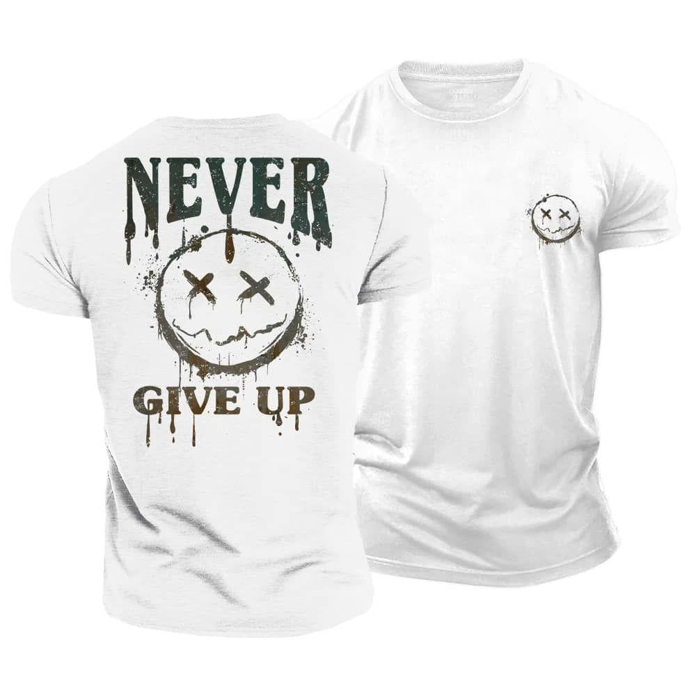 Never Give Up T-Shirt - Norday SE