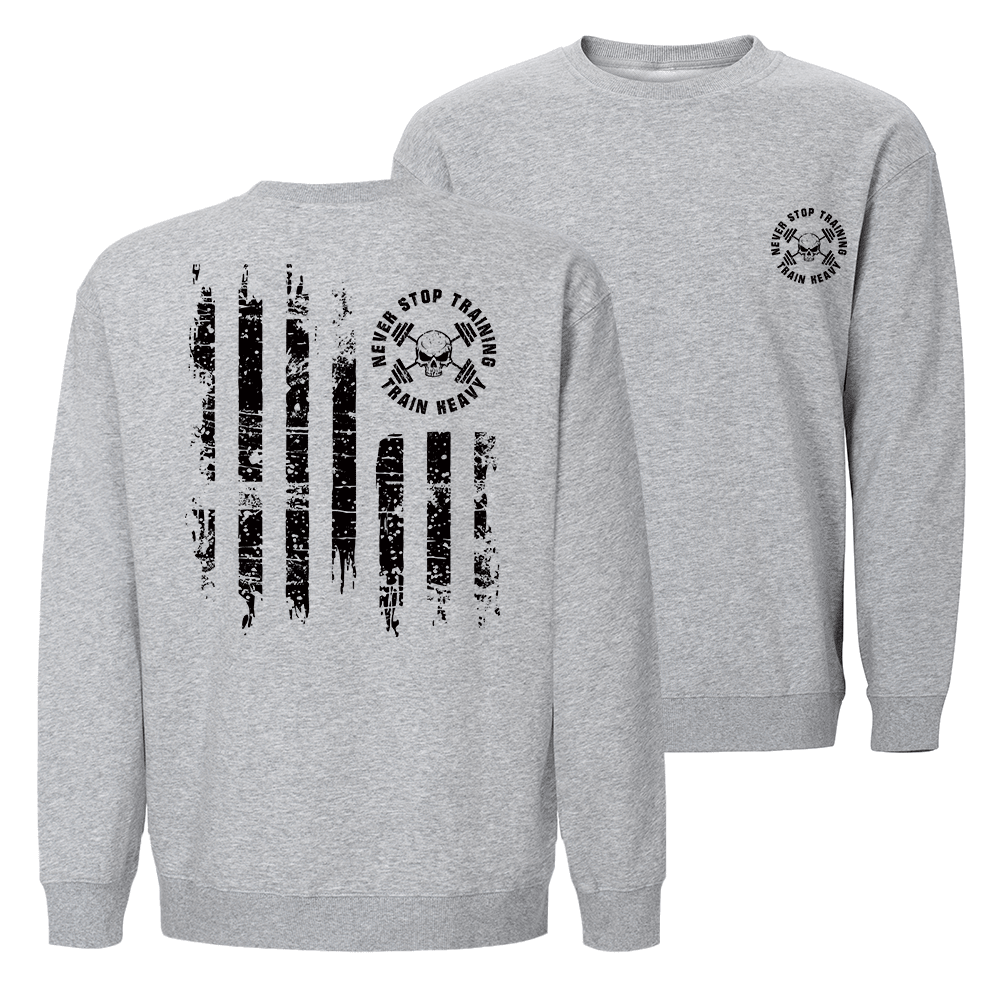 Never Stop Training Train Heavy Sweatshirt - Norday SE