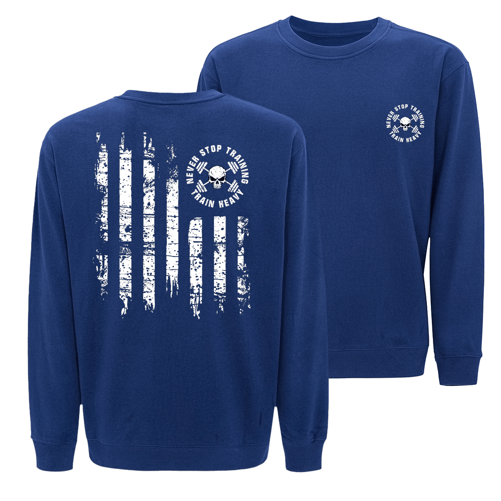 Never Stop Training Train Heavy Sweatshirt - Norday SE