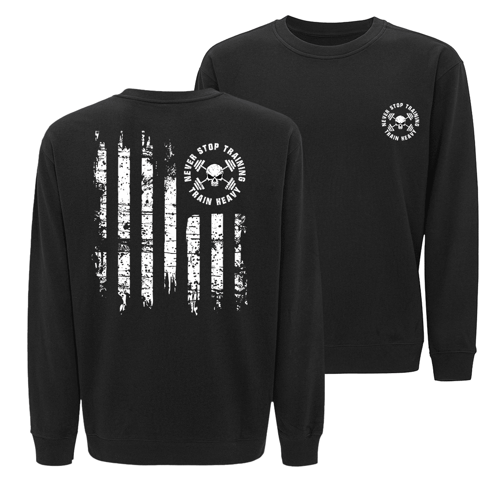 Never Stop Training Train Heavy Sweatshirt - Norday SE