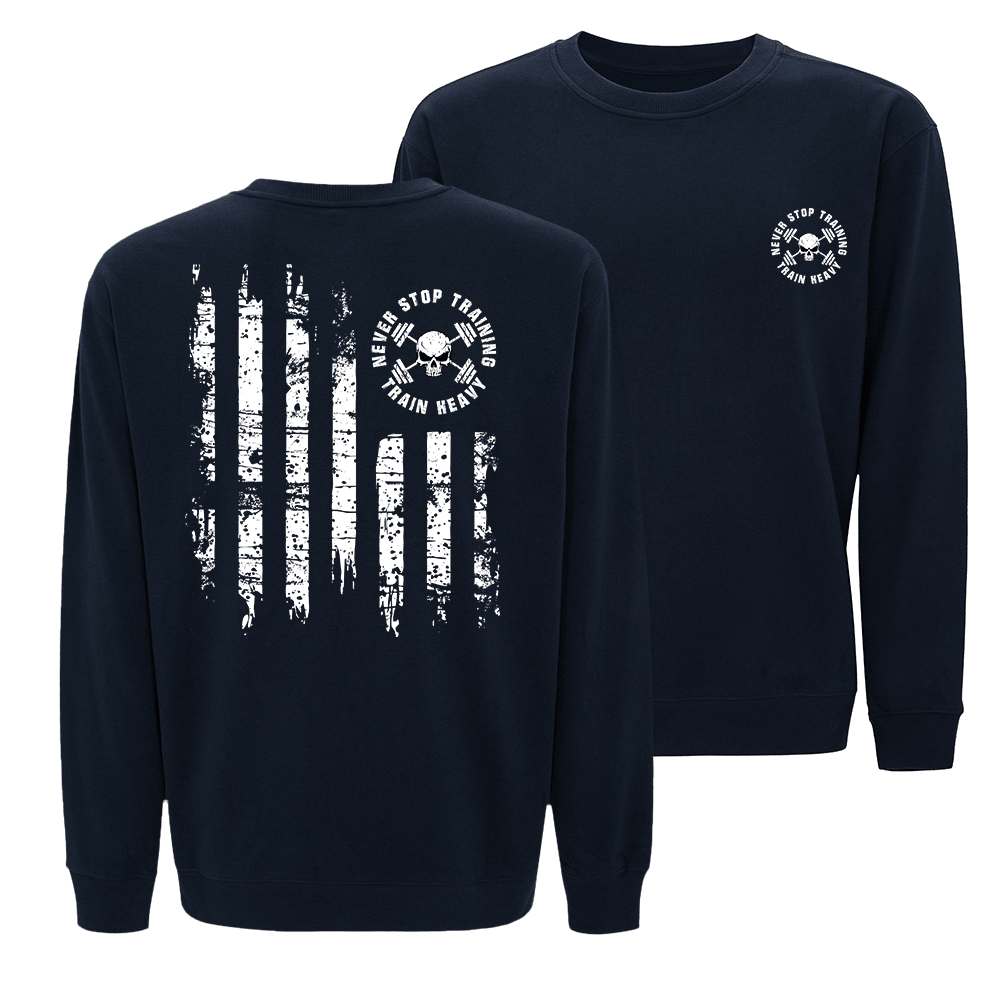 Never Stop Training Train Heavy Sweatshirt - Norday SE