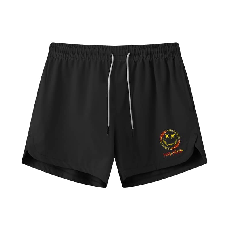 Ingen falsk smil gitt Hurtigtørkede idrettsshorts - Norday SE