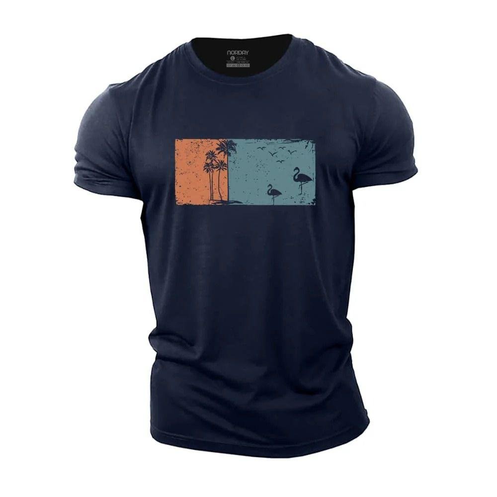 Palm Flamingo T-skjorte - Norday SE