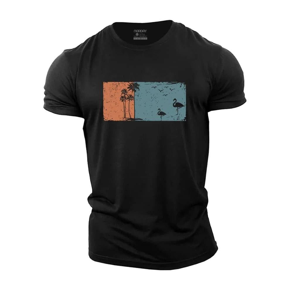 Palm Flamingo T-skjorte - Norday SE