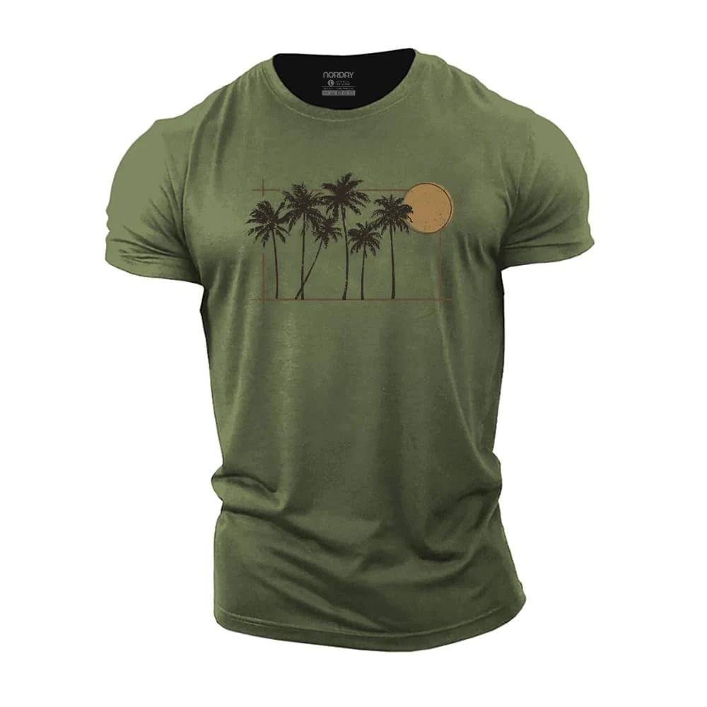 Palm Sunset T-skjorte - Norday SE