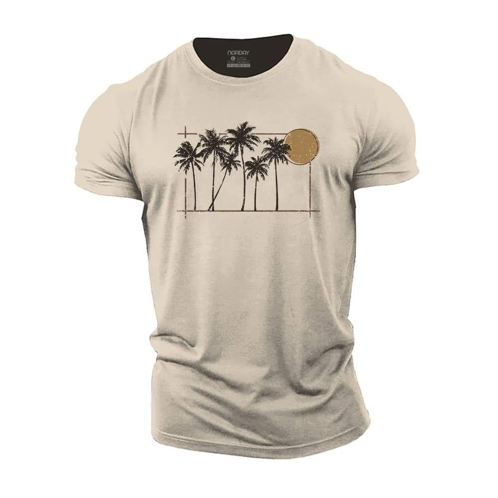 Palm Sunset T-skjorte - Norday SE
