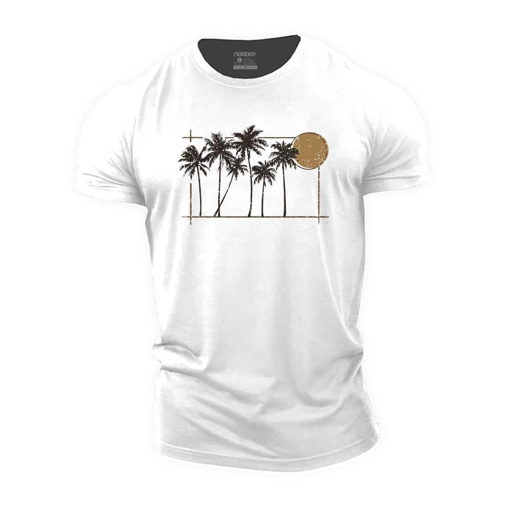 Palm Sunset T-skjorte - Norday SE