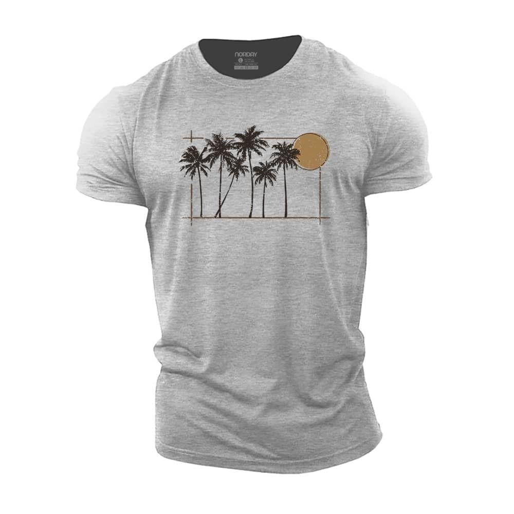 Palm Sunset T-skjorte - Norday SE