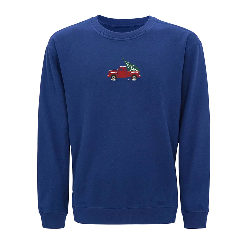 Pickup Truck Christmas Tree Sweatshirt - Norday SE