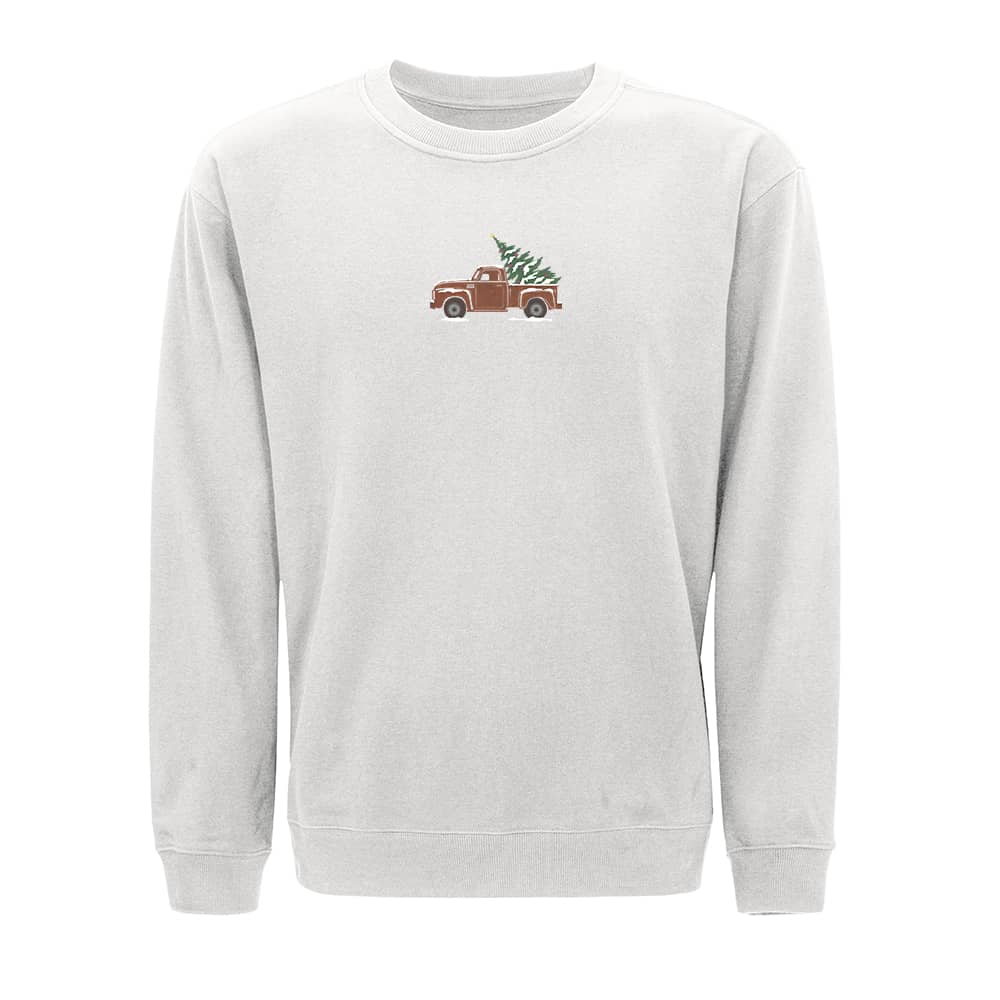 Pickup Truck Christmas Tree Sweatshirt - Norday SE