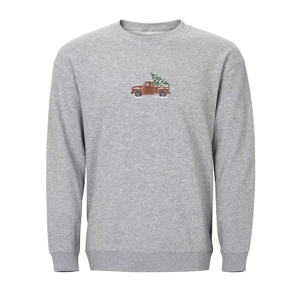 Pickup Truck Christmas Tree Sweatshirt - Norday SE