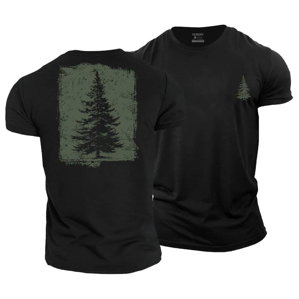Pine Tree Silhouette T-Shirt - Norday SE