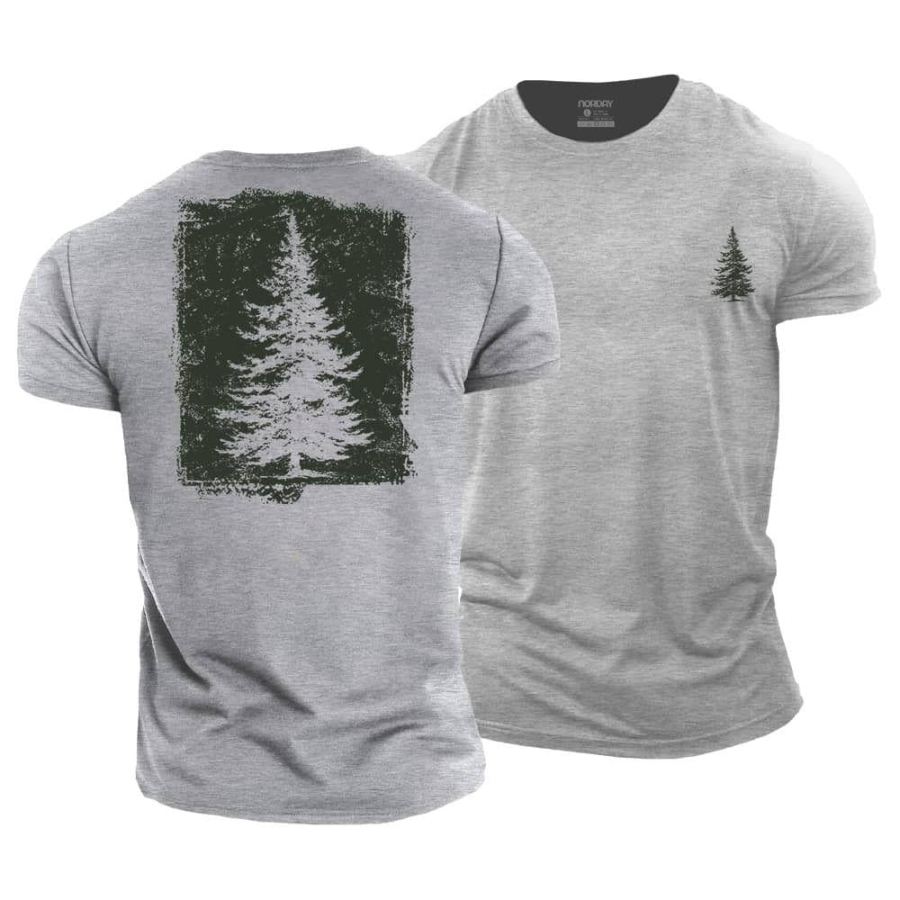 Pine Tree Silhouette T-Shirt - Norday SE