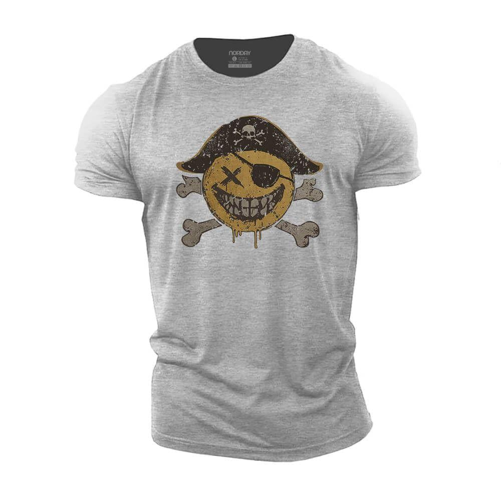 Pirat-smiley T-skjorte - Norday SE