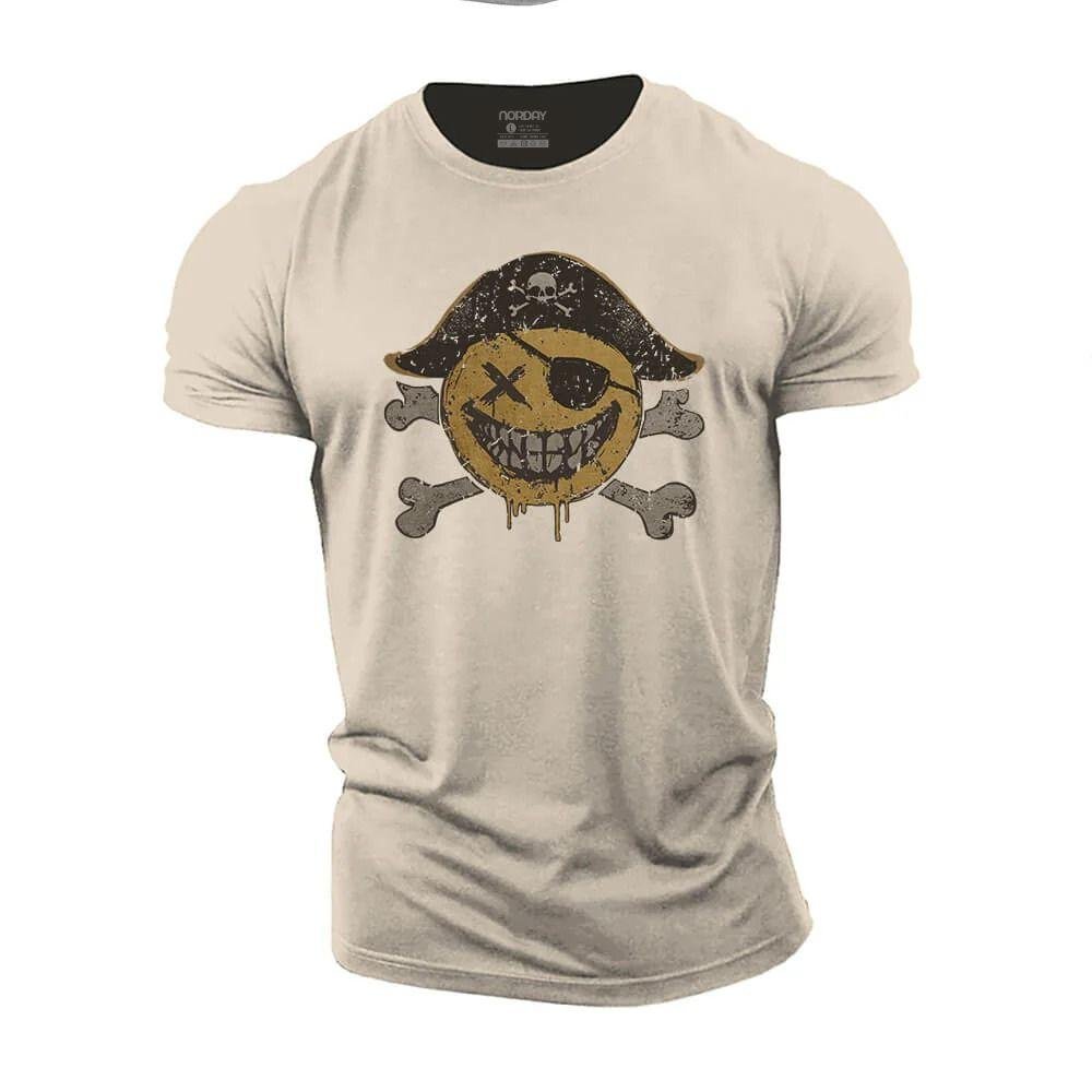 Pirat-smiley T-skjorte - Norday SE