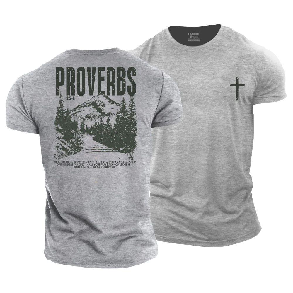 Proverbs 3:5 - 6 T-Shirt - Norday SE