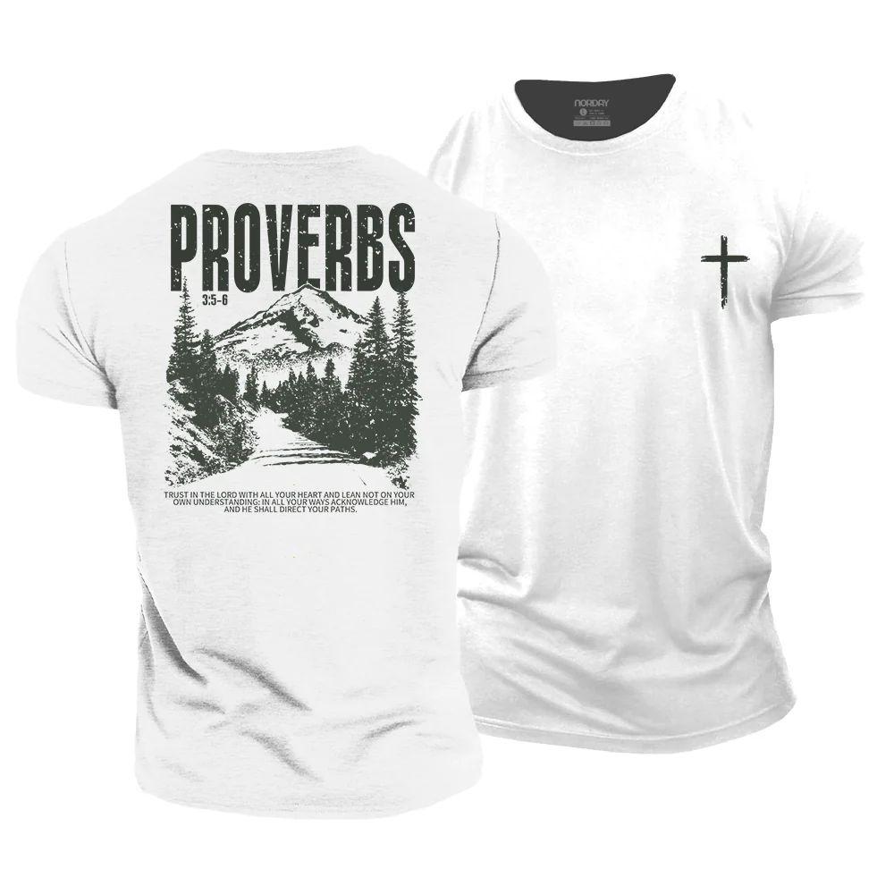 Proverbs 3:5 - 6 T-Shirt - Norday SE