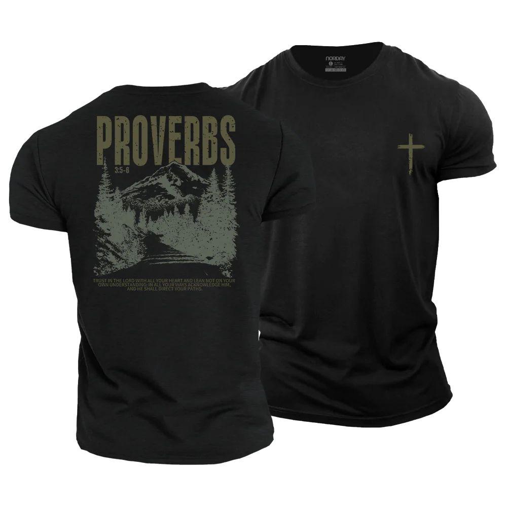 Proverbs 3:5 - 6 T-Shirt - Norday SE