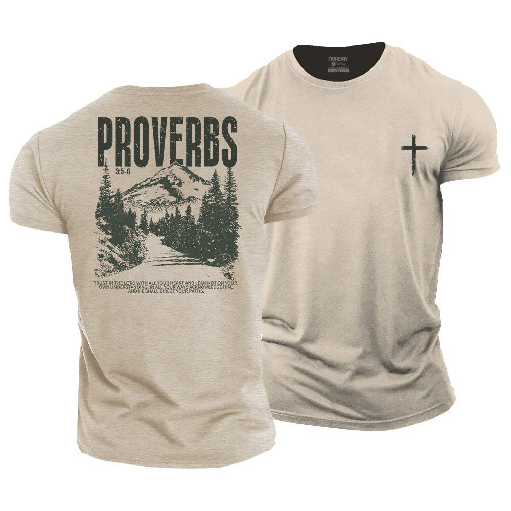 Proverbs 3:5 - 6 T-Shirt - Norday SE