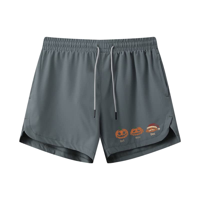Pumpkin Santa Athletic Quick - Dry Shorts - Norday SE