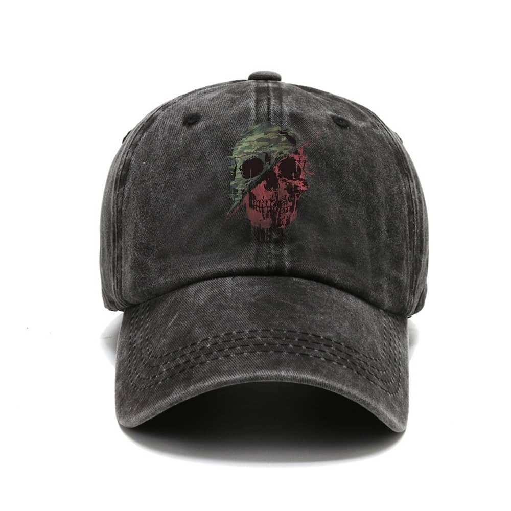 Retro Camouflage Skull Vintage Keps - Norday SE