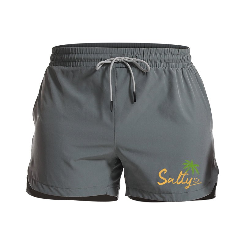 Salty Smiley Athletic Quick - Dry Shorts - Norday SE