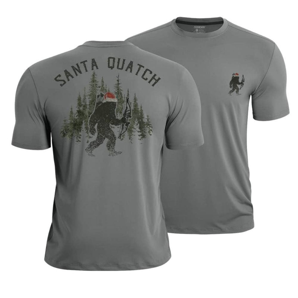 Santa Quatch Athletic Quick - Dry T-Shirt - Norday SE