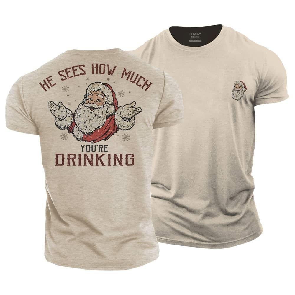 Santa Sees You T-Shirt - Norday SE