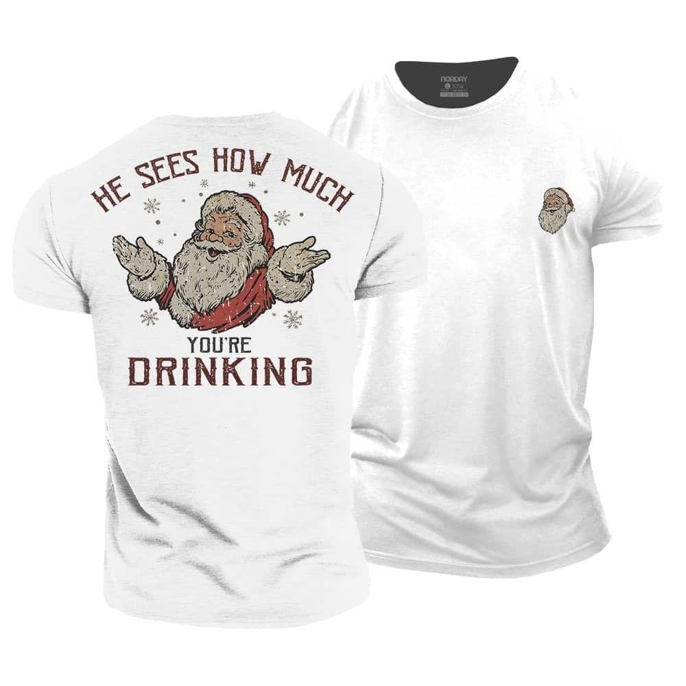 Santa Sees You T-Shirt - Norday SE