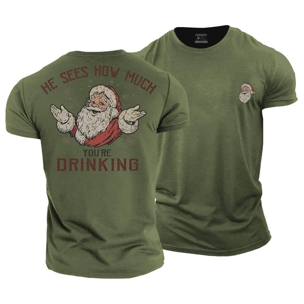 Santa Sees You T-Shirt - Norday SE