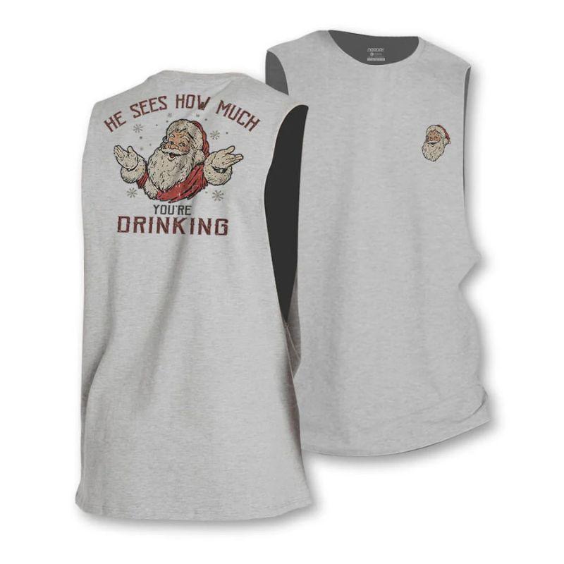 Santa Sees You Tank Top - Norday SE