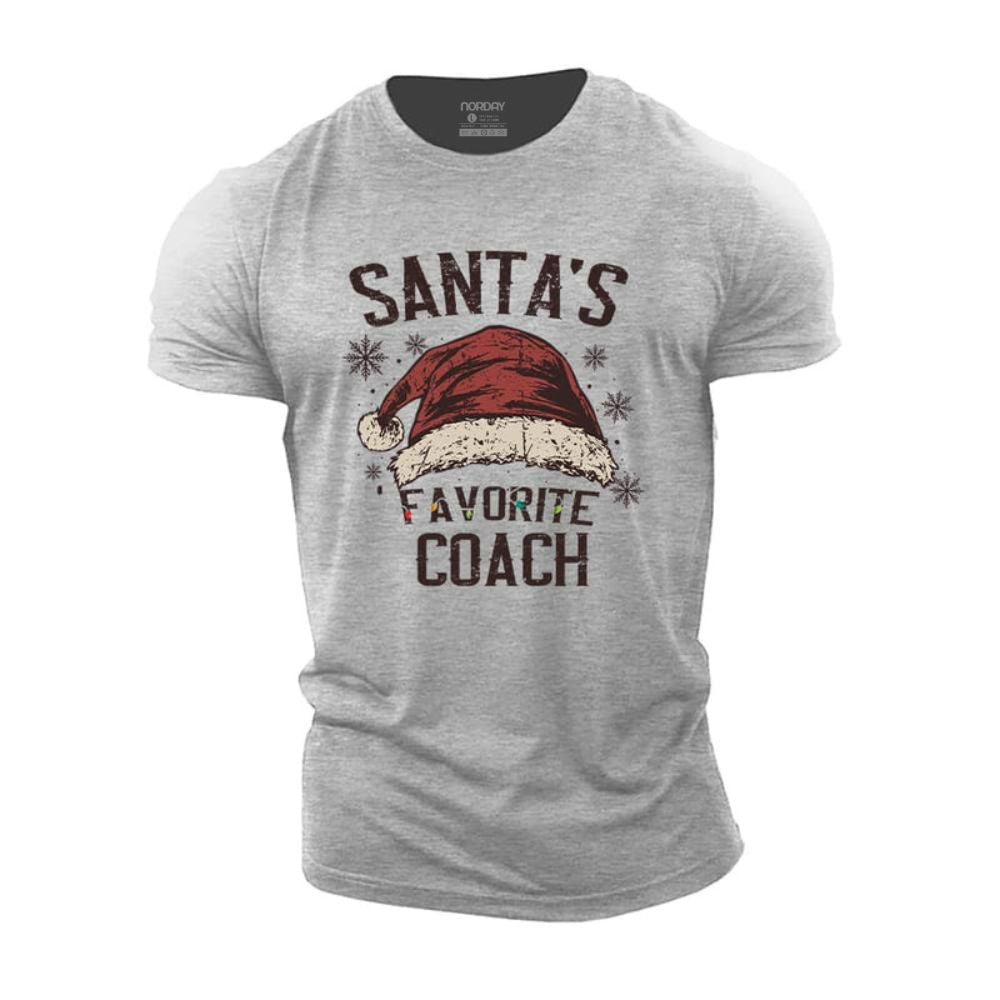 Santa's Favorite Coach T-Shirt - Norday SE