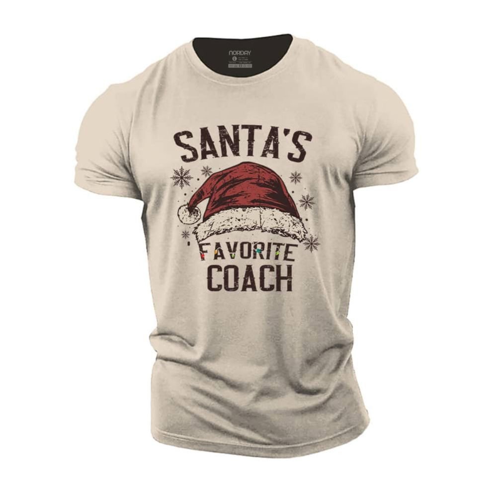 Santa's Favorite Coach T-Shirt - Norday SE