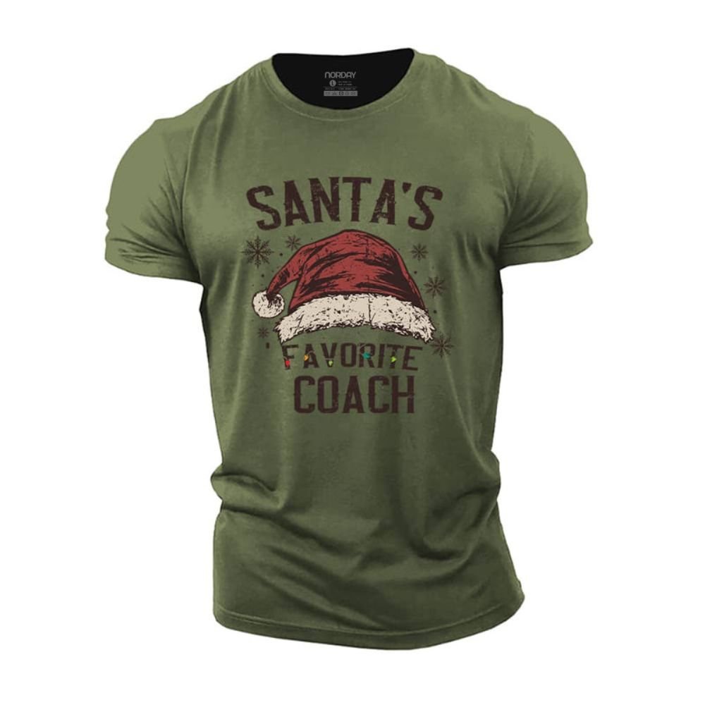 Santa's Favorite Coach T-Shirt - Norday SE
