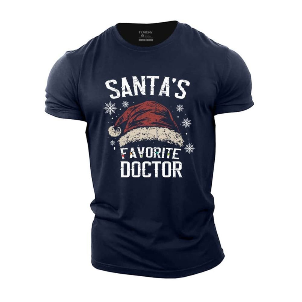 Santa's Favorite Doctor T-Shirt - Norday SE